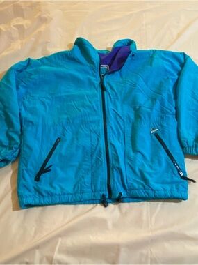 Pacific Trail Teal Blue Women’s Bomber Jacket Medium